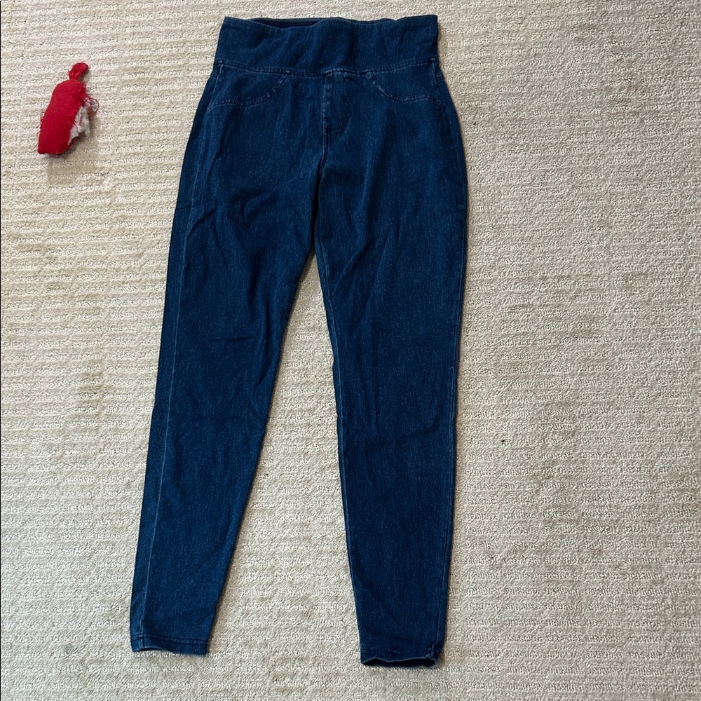 a new day Women's High Rise Dark Blue Jeans